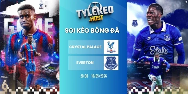Soi kèo nhà cái Crystal Palace vs Everton - NHA, 10/05/2026