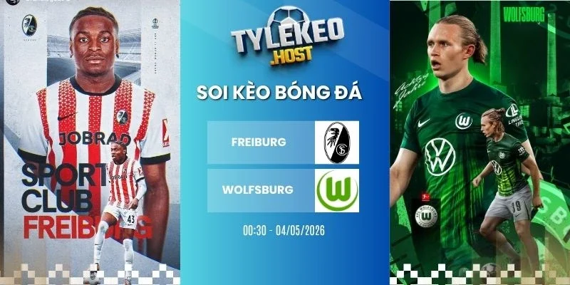 Tỷ lệ kèo nhà cái Freiburg vs Wolfsburg - Bundesliga, 04/05/2026