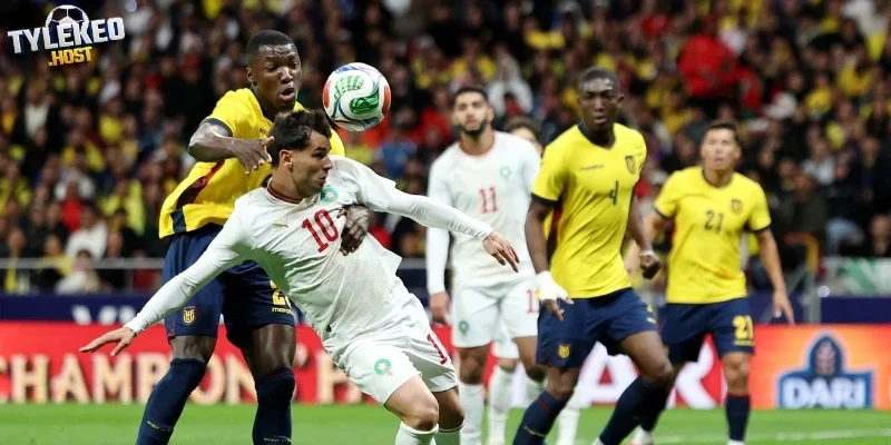 Sơ đồ ra sân trận Ecuador vs Curaçao