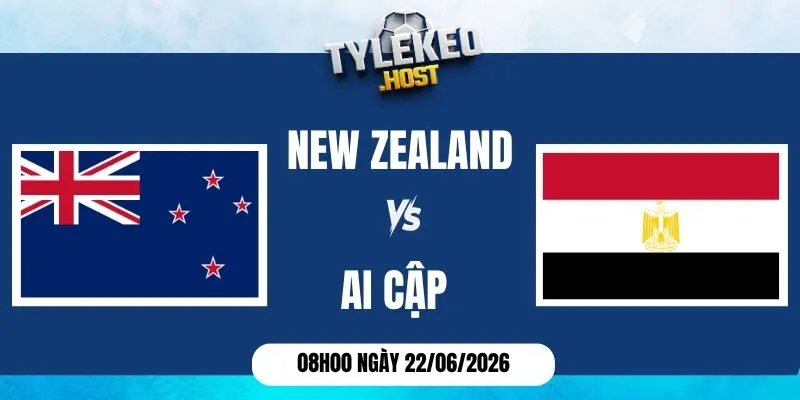 Soi kèo nhà cái New Zealand vs Ai Cập - Bảng G World Cup 08h00 22/06/2026