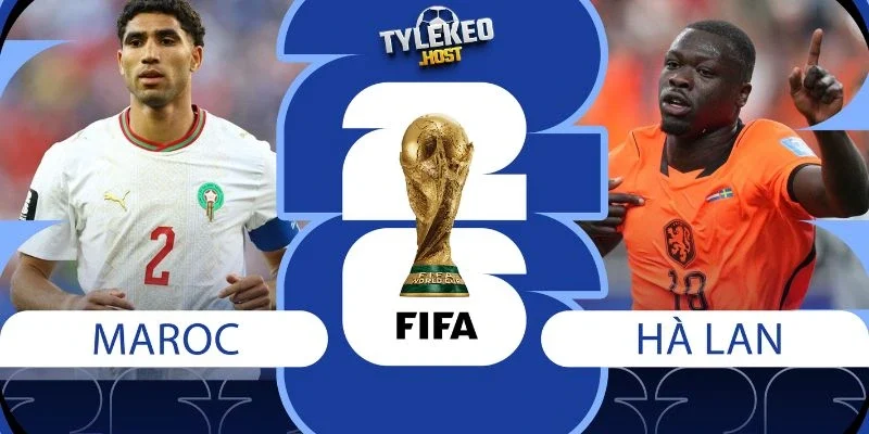 Đội hình thi đấu của Hà Lan vs Maroc