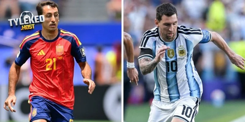 2 đội hình chuẩn khi Argentina gặp Tây Ban Nha